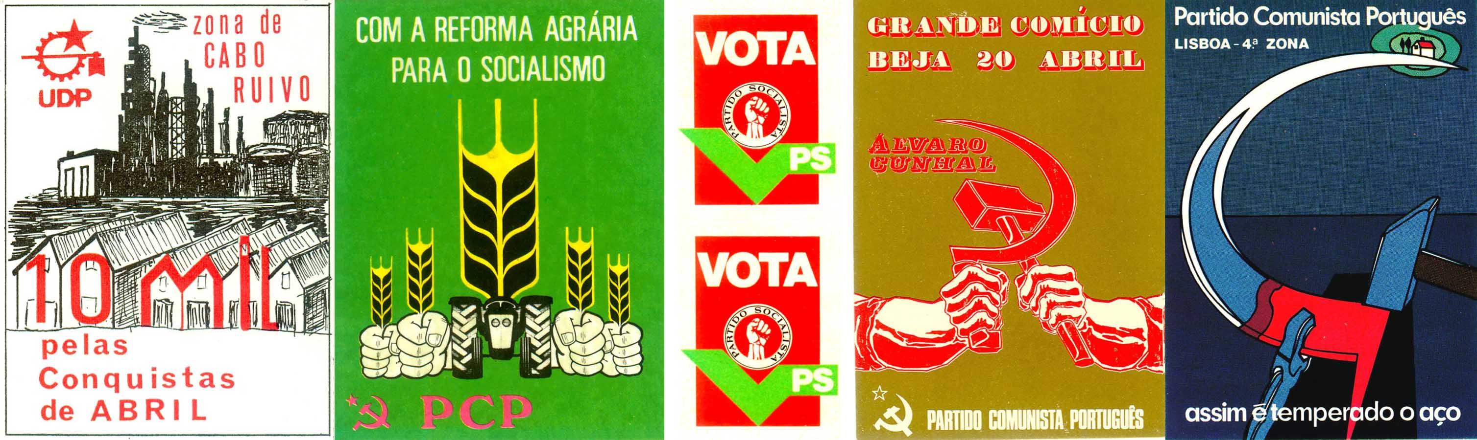 Cartazes da Revolução Portuguesa (Posters from the Portuguese Revolution)