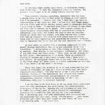 Diary entry by Patricia Whiting, November, 1986