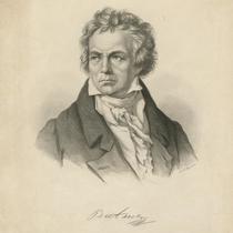 Beethoven portrait by Weger