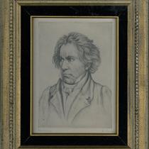 Beethoven portrait by Frankl (?)