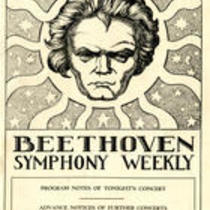  Beethoven Symphony Weekly, New York, October 1928