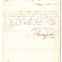 Autograph letter signed from Breitkopf & Härtel to Carl Haslinger, Jan. 14, 1864