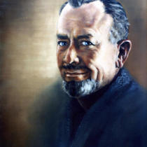 Painting of John Steinbeck
