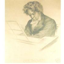 Beethoven at the piano