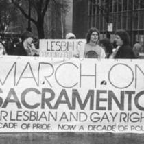 California march on Sacramento