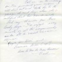 Letter from Carl D. Duncan to Patricia Whiting, February 3, 1966