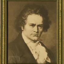 Beethoven portrait.