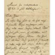 Autograph letter from Rudolf Grimm to Alexander Wheelock Thayer (9 October 1869)