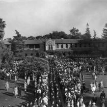 1940 Commencement ceremony.