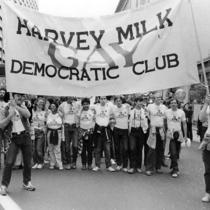 Harvey Milk Gay Democratic Club members.