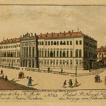 The palace of the Duke of Saxe-Teschen