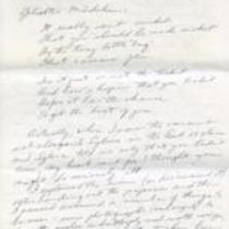 Letter and poems from Carl D. Duncan to Patricia Whiting, October 30, 1964