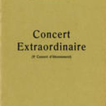 Special concert (5th subscription concert), April 29, 1935