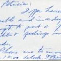 Letter from Carl D. Duncan to Patricia Whiting, September 7, 1964