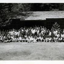 Attendees of the Total Conference for Y-Teens at Camp Timbertall