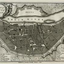 A plan of the city of Cologne