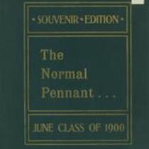 San Jose State Normal School Pennant 1900-06 (June 1900)