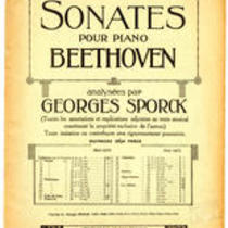  3 sonates : op. 2. No. 1 de L. van Beethoven.