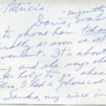 Letter from Carl D. Duncan to Patricia Whiting, April 1966