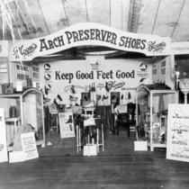 Arch Preserver Shoes display booth