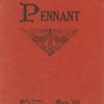 San Jose State Normal School Pennant 1909-05 (May 1909)