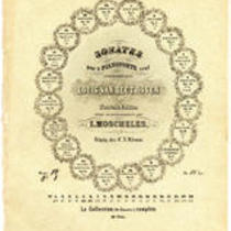  Deux sonates pour le piano-forte : Op. 14, No. 1 ... composées par L. van Beethoven. Edition Nouvelle edition revue et metronomisée par J. Moscheles.