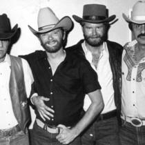 Four men in western wear