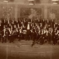 Beethoven Symphony Orchestra, photograph from an advertising leaflet, 1928