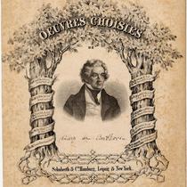 Cover of Oeuvres choisies de Ludwig van Beethoven