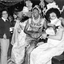 Billy DeFrank sitting with other female impersonators.
