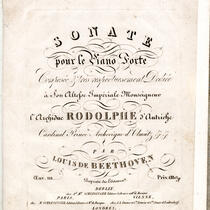 Piano sonata no. 32 in C major, op. 111, Berlin issue of first edition