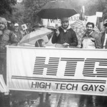 High Tech Gays march in support of AB-1